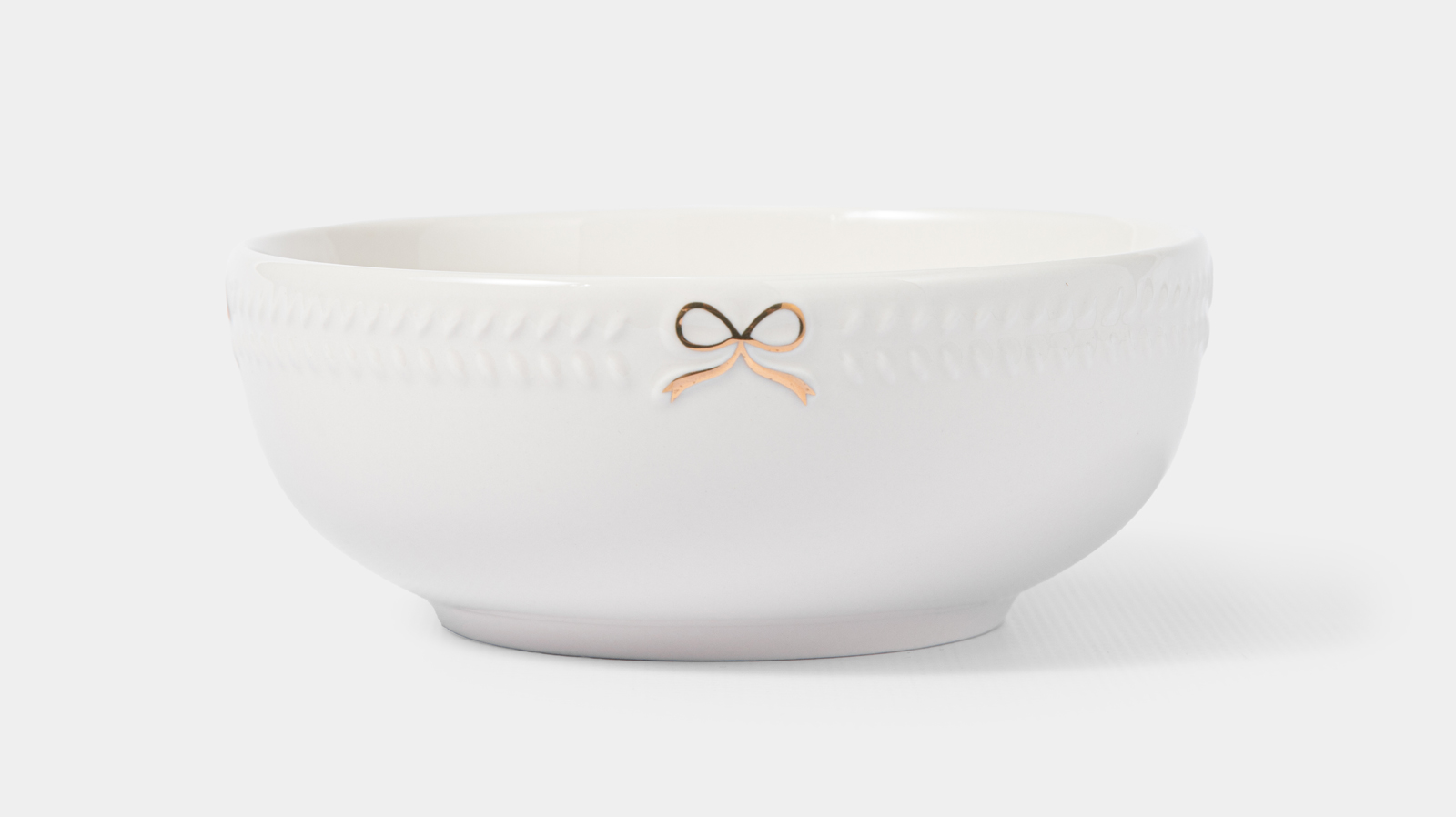 Керамический салатник Casafina, 18.8 см, 970 мл, светло-серый (Oyster grey)